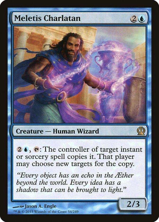 Magic: The Gathering MTG Single Meletis Charlatan [Theros]