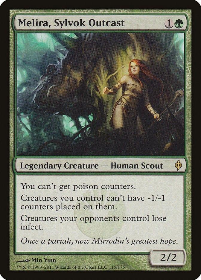 Magic: The Gathering MTG Single Melira, Sylvok Outcast [New Phyrexia]