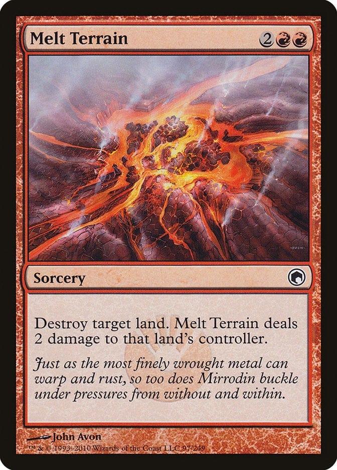Magic: The Gathering MTG Single Melt Terrain [Scars of Mirrodin]