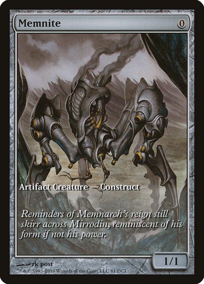Magic: The Gathering MTG Single Memnite (Game Day) (Extended) [Scars of Mirrodin Promos]
