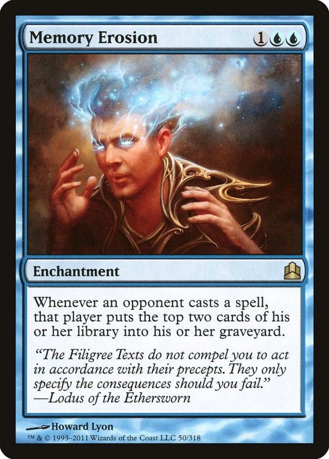 Magic: The Gathering MTG Single Memory Erosion [Commander 2011]