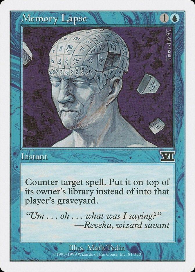 Magic: The Gathering MTG Single Memory Lapse [Classic Sixth Edition]