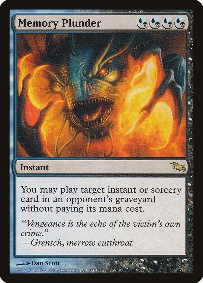 Magic: The Gathering MTG Single Memory Plunder [Shadowmoor]