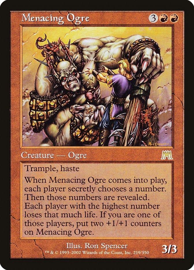 Magic: The Gathering MTG Single Menacing Ogre [Onslaught]