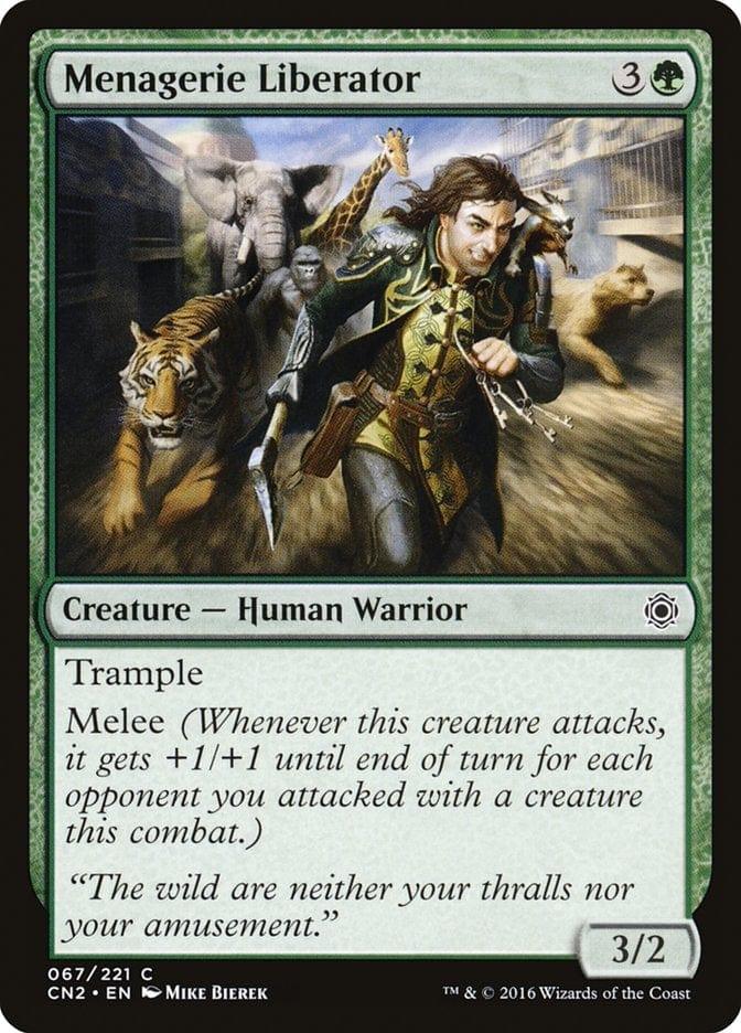 Magic: The Gathering MTG Single Menagerie Liberator [Conspiracy: Take the Crown]