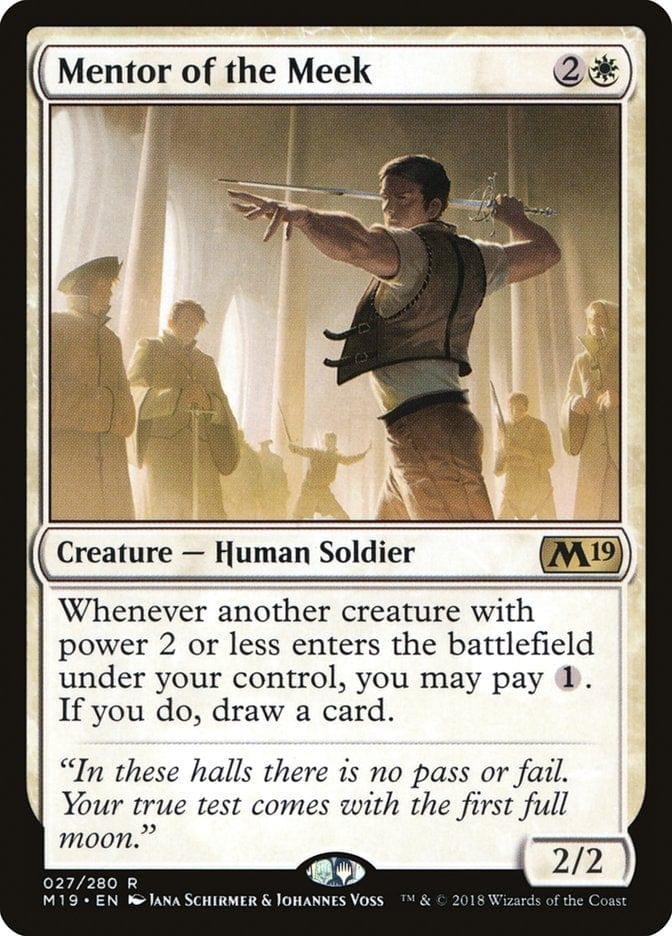 Magic: The Gathering MTG Single Mentor of the Meek [Core Set 2019]