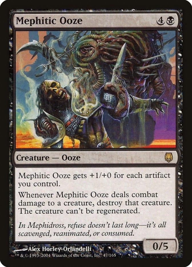 Magic: The Gathering MTG Single Mephitic Ooze [Darksteel]