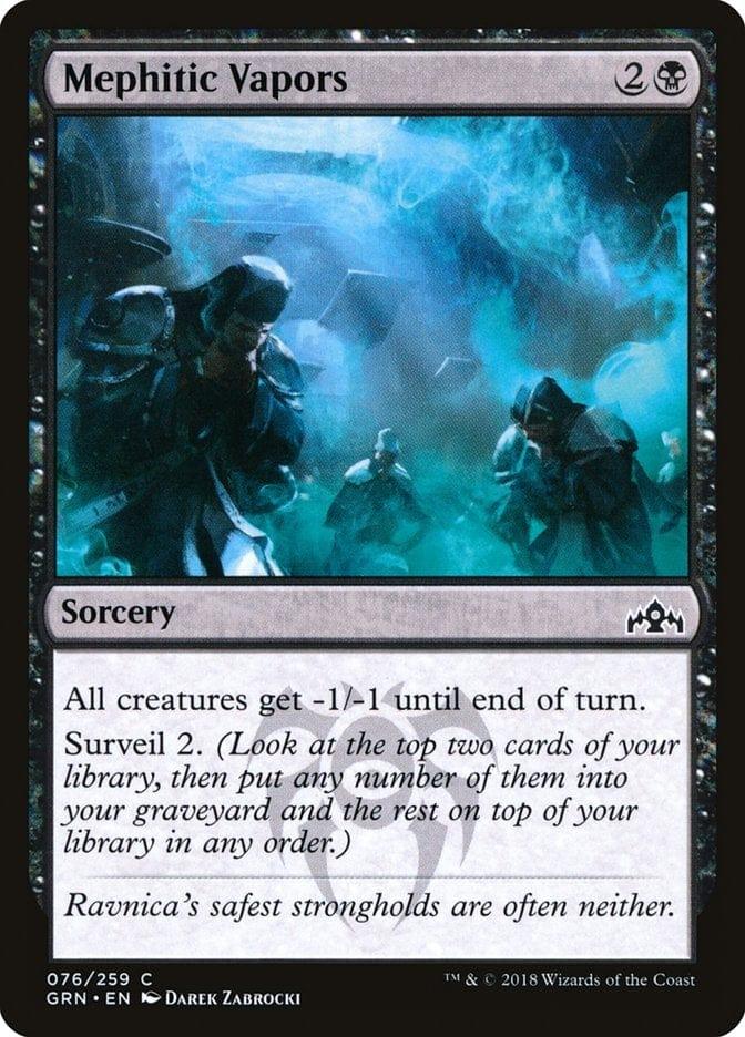 Magic: The Gathering MTG Single Mephitic Vapors [Guilds of Ravnica]