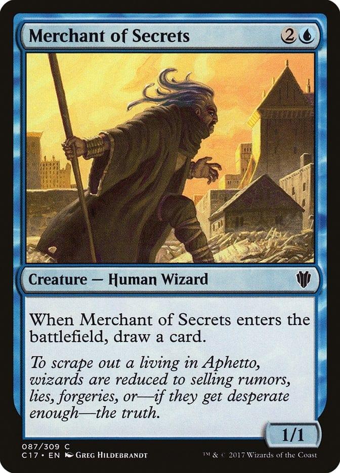 Magic: The Gathering MTG Single Merchant of Secrets [Commander 2017]