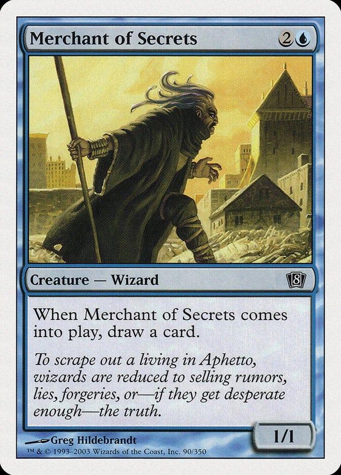 Magic: The Gathering MTG Single Merchant of Secrets [Eighth Edition]
