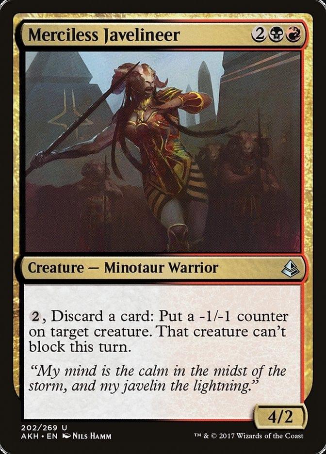 Magic: The Gathering MTG Single Merciless Javelineer [Amonkhet]