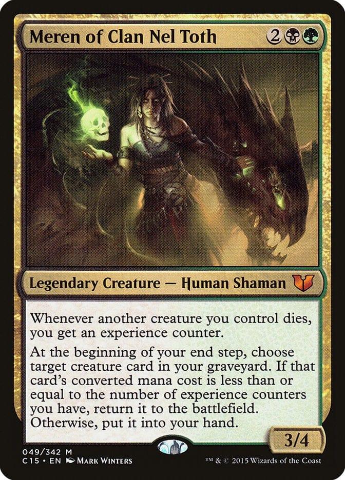 Magic: The Gathering MTG Single Meren of Clan Nel Toth [Commander 2015]