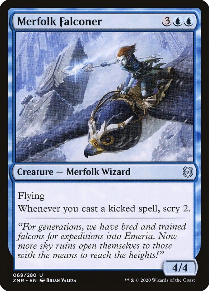 Magic: The Gathering MTG Single Merfolk Falconer [Zendikar Rising]