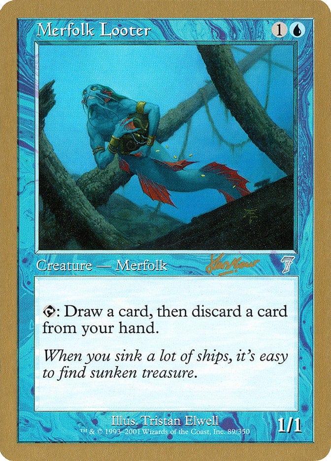 Magic: The Gathering MTG Single Merfolk Looter [World Championship Decks 2002]