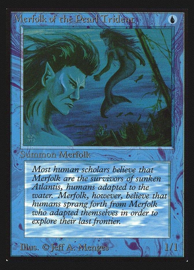 Magic: The Gathering MTG Single Merfolk of the Pearl Trident [Collectors’ Edition]