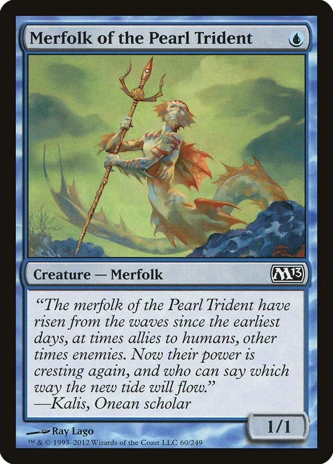 Magic: The Gathering MTG Single Merfolk of the Pearl Trident [Magic 2013]