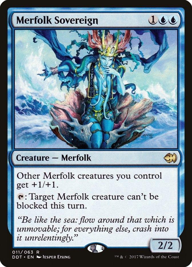 Magic: The Gathering MTG Single Merfolk Sovereign [Duel Decks: Merfolk vs. Goblins]