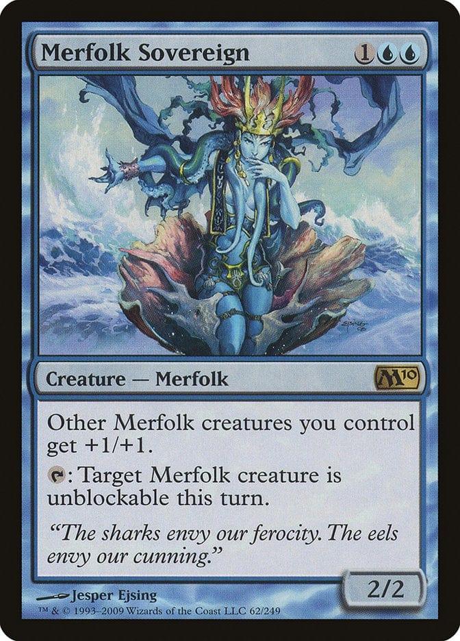 Magic: The Gathering MTG Single Merfolk Sovereign [Magic 2010]