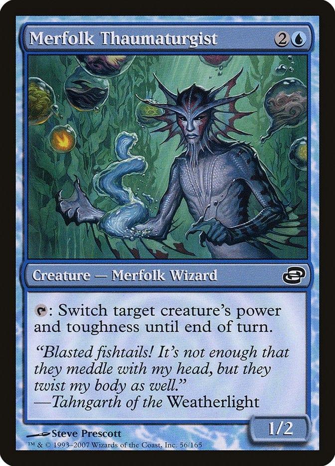 Magic: The Gathering MTG Single Merfolk Thaumaturgist [Planar Chaos]