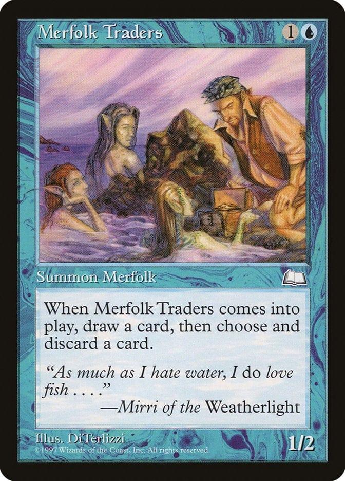 Magic: The Gathering MTG Single Merfolk Traders [Weatherlight]