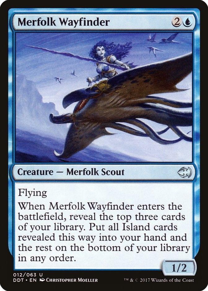 Magic: The Gathering MTG Single Merfolk Wayfinder [Duel Decks: Merfolk vs. Goblins]