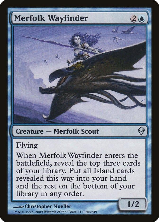 Magic: The Gathering MTG Single Merfolk Wayfinder [Zendikar]