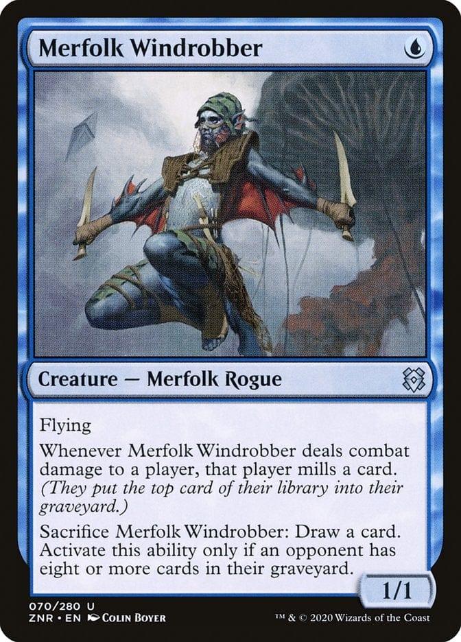 Magic: The Gathering MTG Single Merfolk Windrobber [Zendikar Rising]