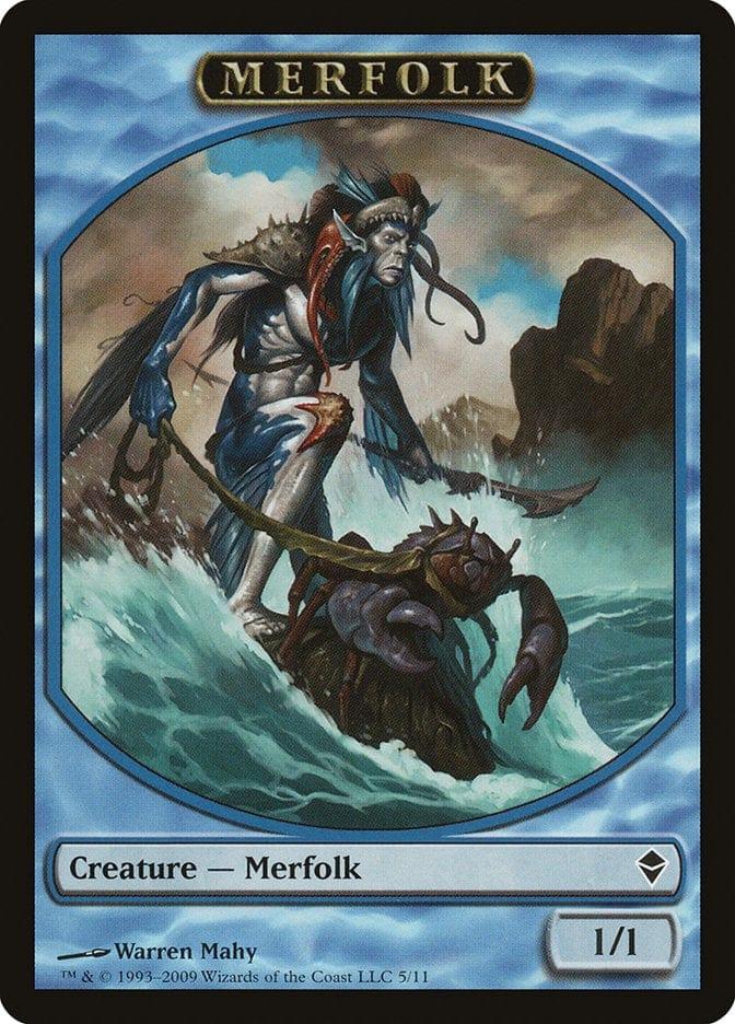 Magic: The Gathering MTG Single Merfolk [Zendikar Tokens]