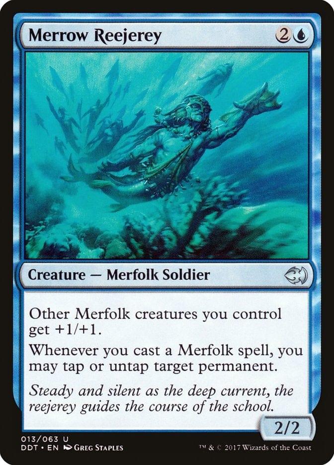 Magic: The Gathering MTG Single Merrow Reejerey [Duel Decks: Merfolk vs. Goblins]