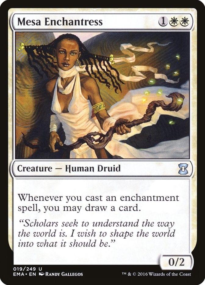 Magic: The Gathering MTG Single Mesa Enchantress [Eternal Masters]