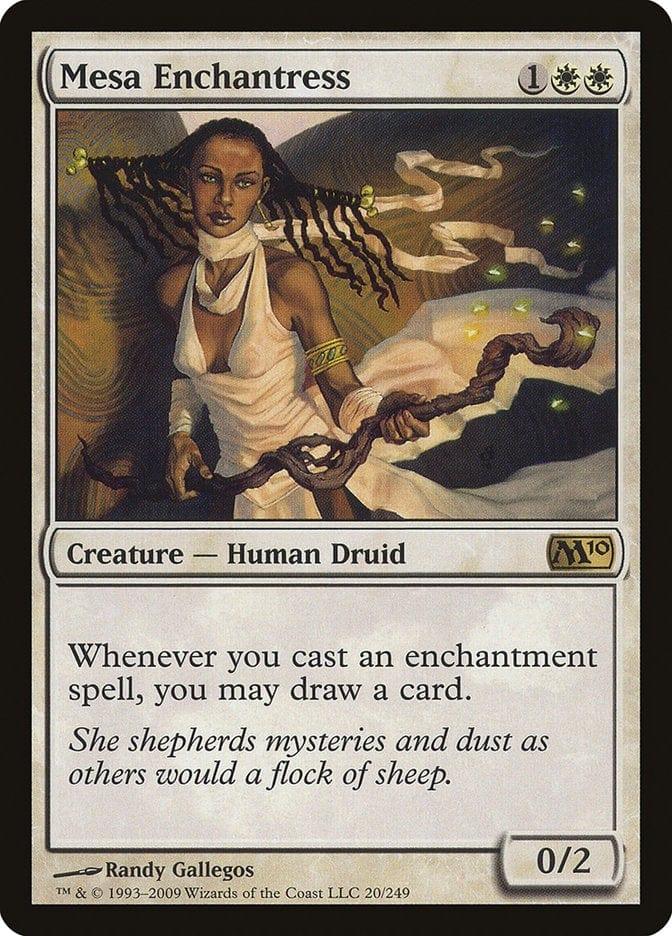 Magic: The Gathering MTG Single Mesa Enchantress [Magic 2010]