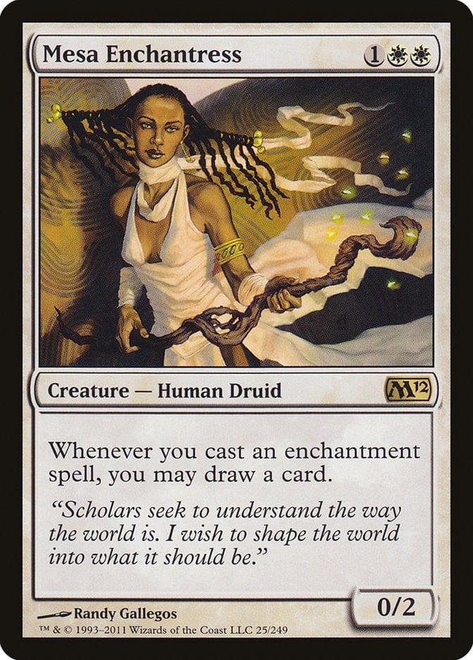 Magic: The Gathering MTG Single Mesa Enchantress [Magic 2012]