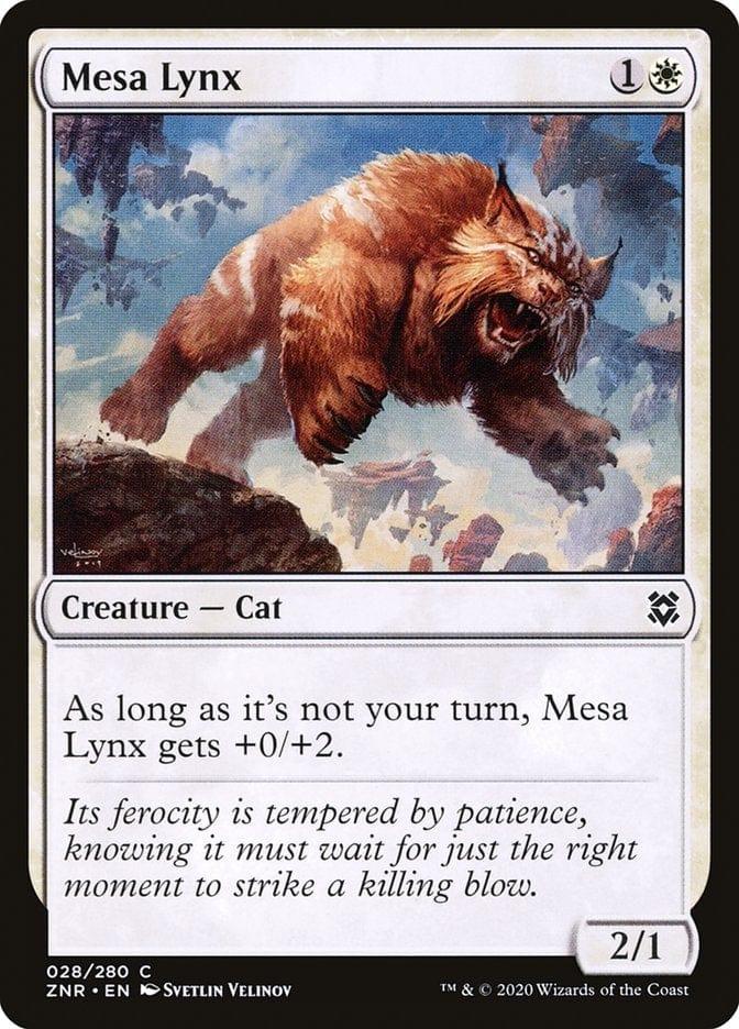 Magic: The Gathering MTG Single Mesa Lynx [Zendikar Rising]