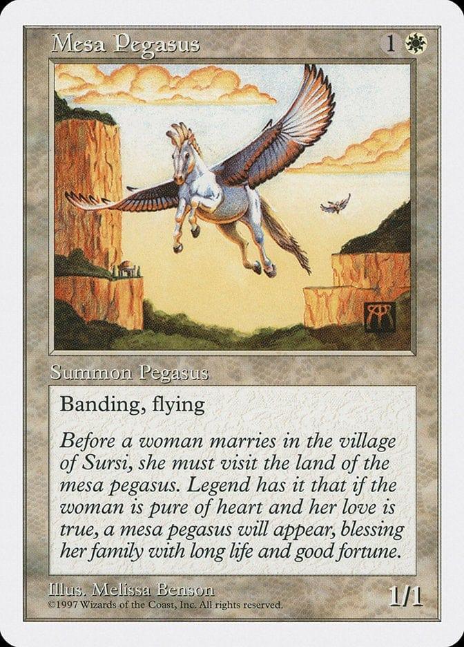 Magic: The Gathering MTG Single Mesa Pegasus [Fifth Edition]