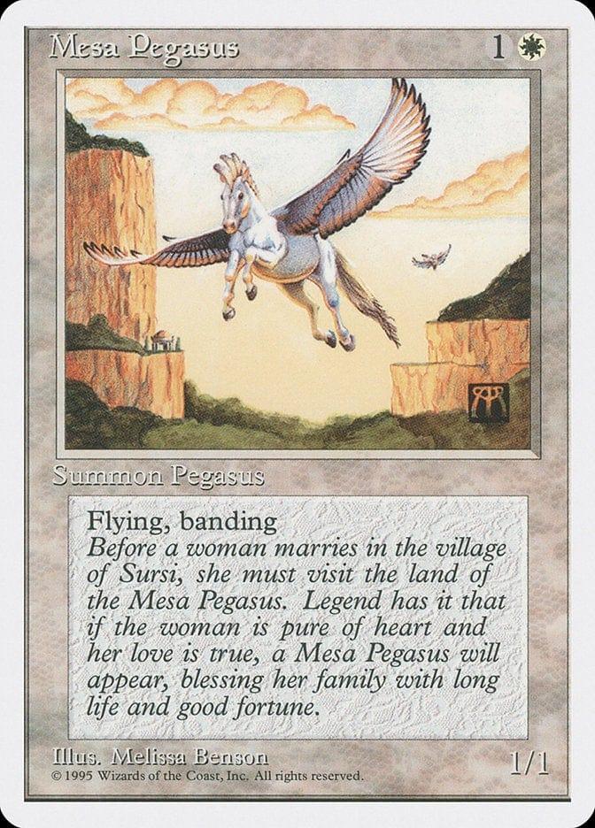 Magic: The Gathering MTG Single Mesa Pegasus [Fourth Edition]
