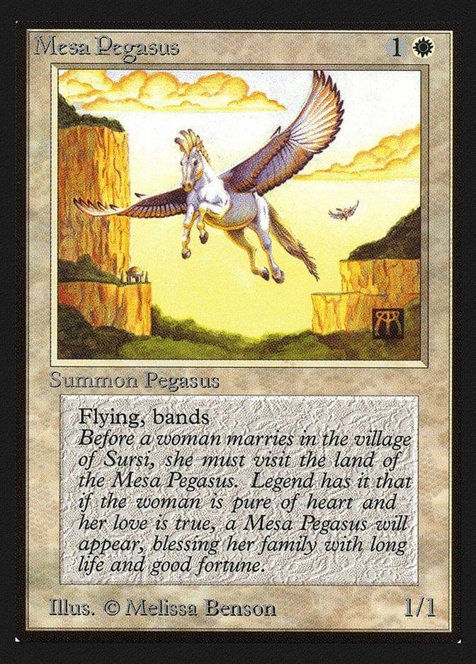 Magic: The Gathering MTG Single Mesa Pegasus [International Collectors’ Edition]