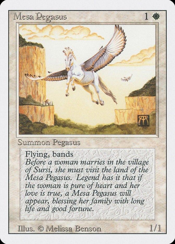 Magic: The Gathering MTG Single Mesa Pegasus [Revised Edition]