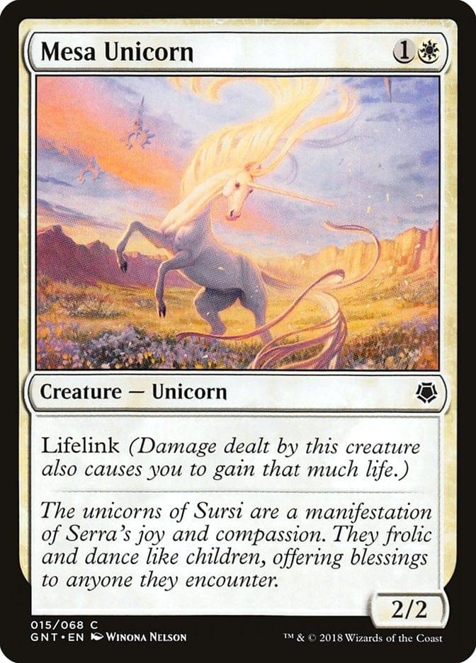 Magic: The Gathering MTG Single Mesa Unicorn [Game Night]