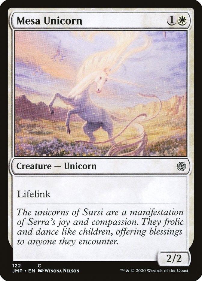 Magic: The Gathering MTG Single Mesa Unicorn [Jumpstart]