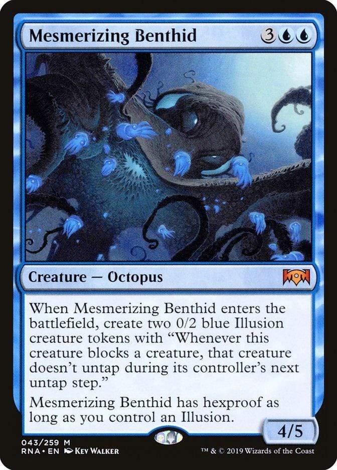 Magic: The Gathering MTG Single Mesmerizing Benthid [Ravnica Allegiance]
