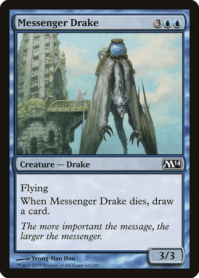 Magic: The Gathering MTG Single Messenger Drake [Magic 2014]
