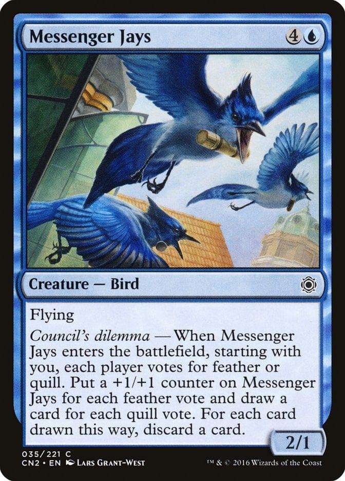 Magic: The Gathering MTG Single Messenger Jays [Conspiracy: Take the Crown]