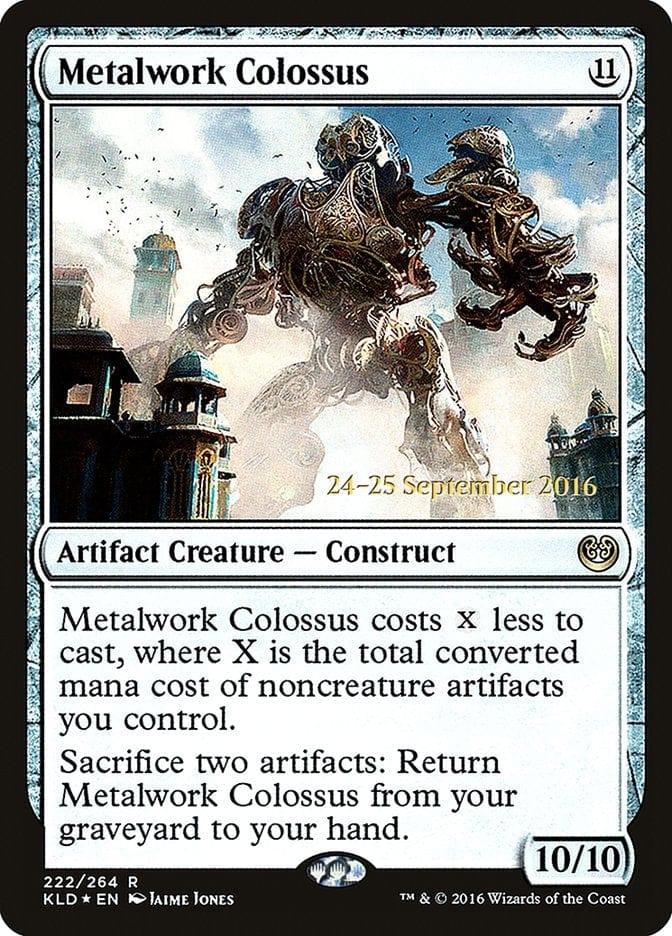 Magic: The Gathering MTG Single Metalwork Colossus  [Kaladesh Prerelease Promos]