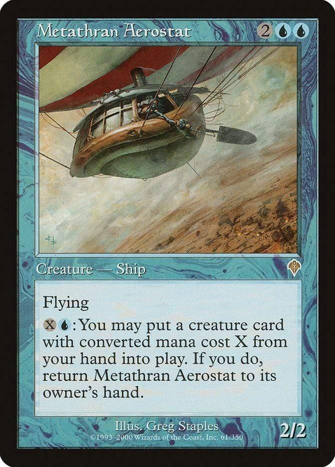 Magic: The Gathering MTG Single Metathran Aerostat [Invasion]