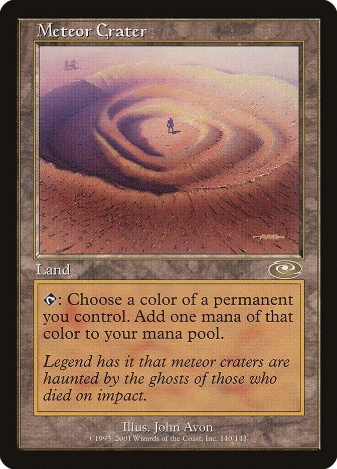 Magic: The Gathering MTG Single Meteor Crater [Planeshift]