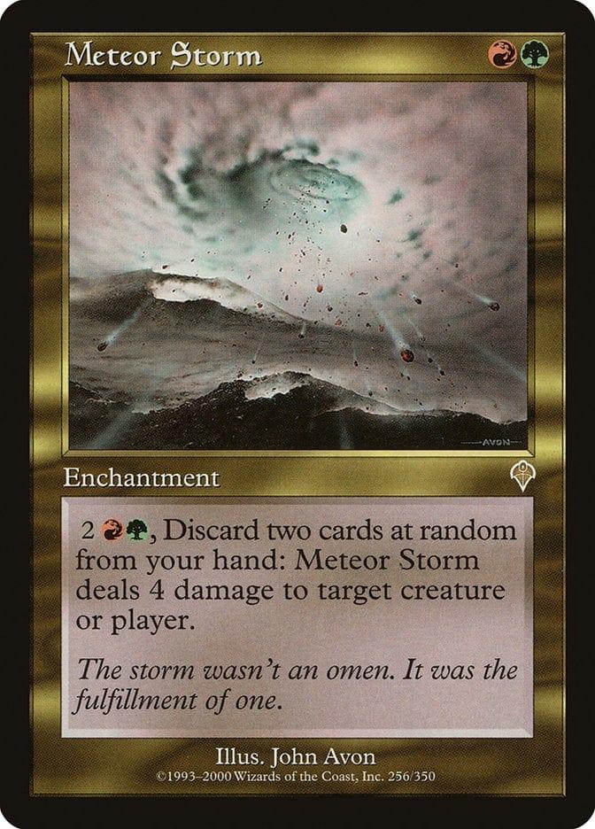 Magic: The Gathering MTG Single Meteor Storm [Invasion]
