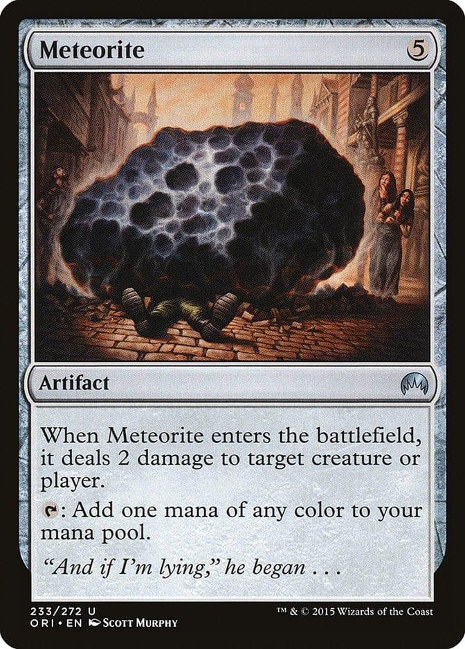 Magic: The Gathering MTG Single Meteorite [Magic Origins]