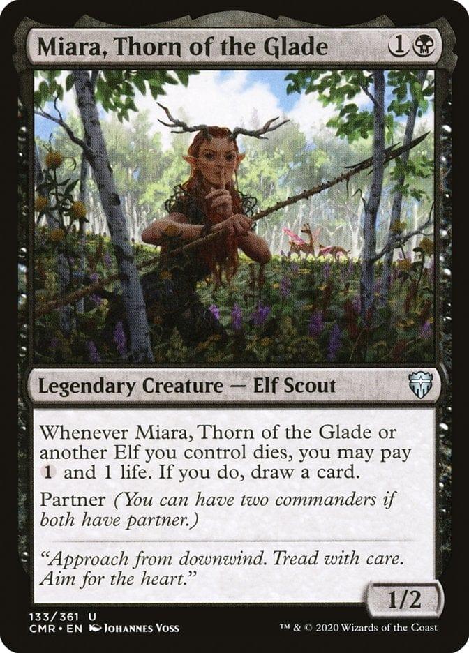 Magic: The Gathering MTG Single Miara, Thorn of the Glade [Commander Legends]