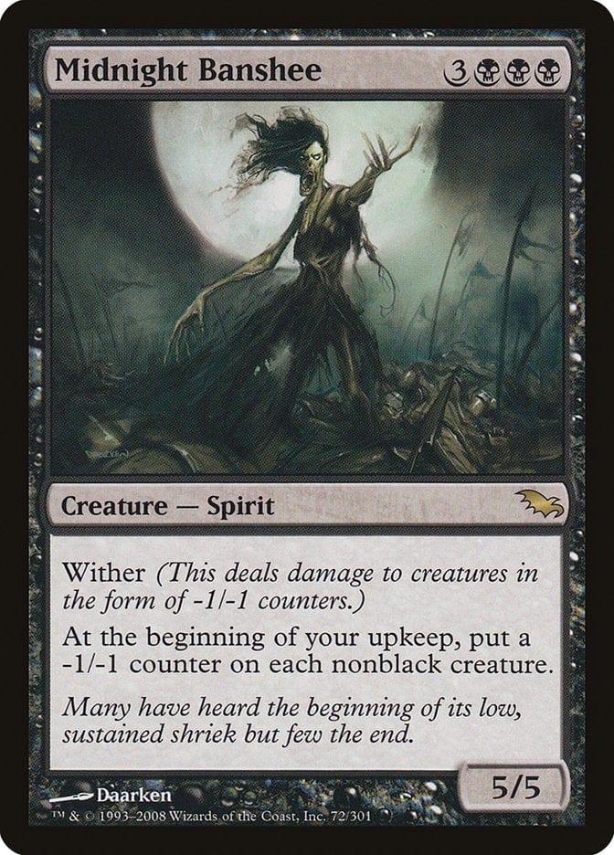 Magic: The Gathering MTG Single Midnight Banshee [Shadowmoor]