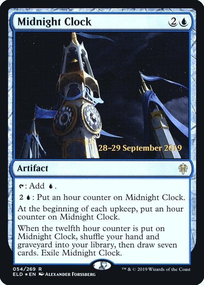 Magic: The Gathering MTG Single Midnight Clock  [Throne of Eldraine Prerelease Promos]